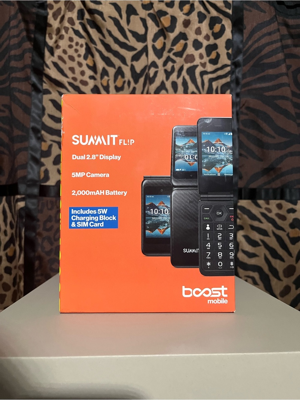 Boost Mobile Flip Burner Cellphone